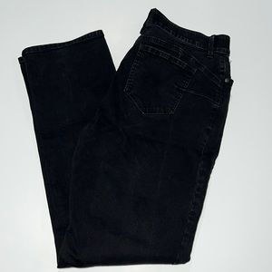 Gloria Vanderbilt Average Black Jean Size 10 medium